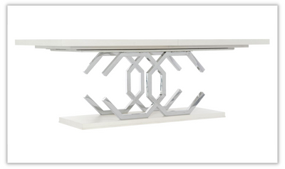 Silhouette Rectangular Dining Room Set with Adjustable Glides