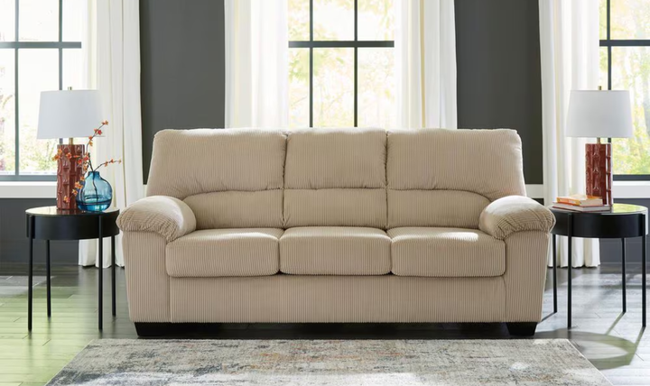 Modern Heritage SimpleJoy 3-Seater Fabric Sofa With Pillow Arms