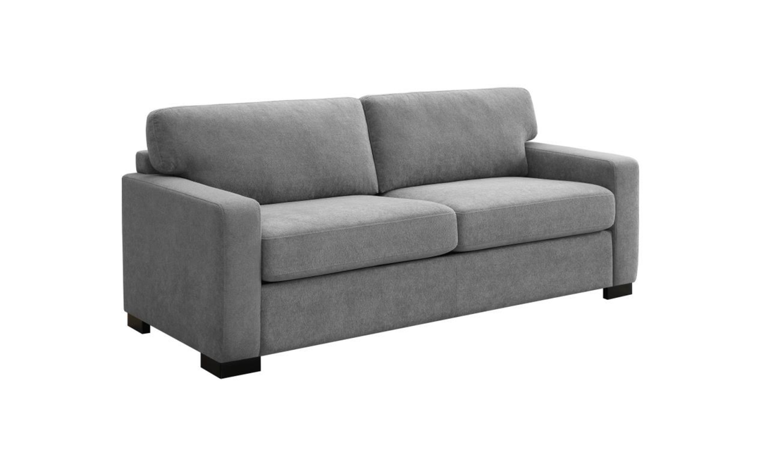 Modern Heritage Simpson Fabric Queen Sleeper Sofa with Queen Mattress