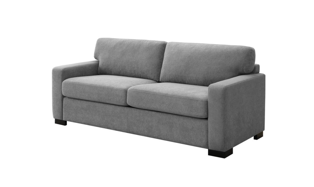 Modern Heritage Simpson Fabric Queen Sleeper Sofa with Queen Mattress