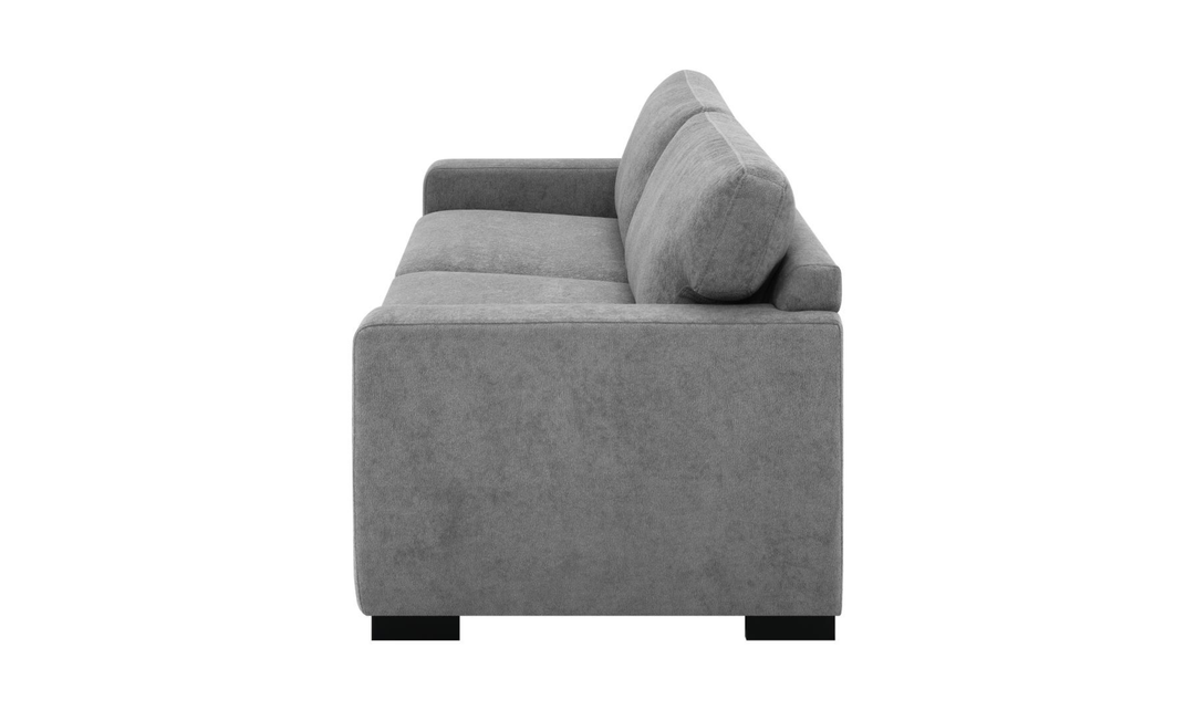 Modern Heritage Simpson Fabric Queen Sleeper Sofa with Queen Mattress