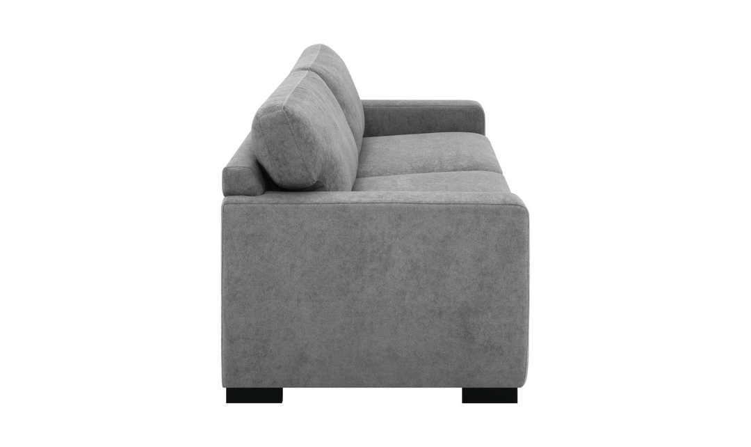 Modern Heritage Simpson Fabric Queen Sleeper Sofa with Queen Mattress