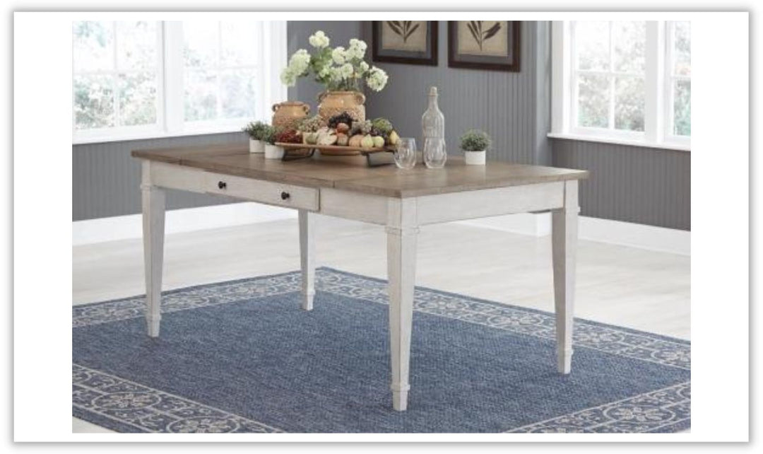 Skempton Storage Wooden Dining Table