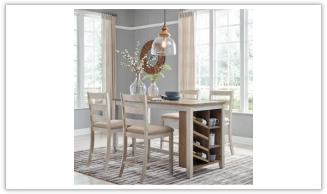 Modern Heritage Skempton Pieces Counter Height Dining Set with