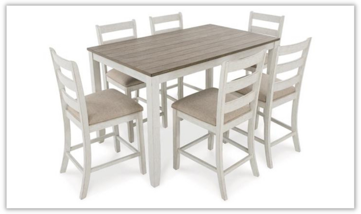 Skempton 7 Pieces Counter Height Dining Room Set
