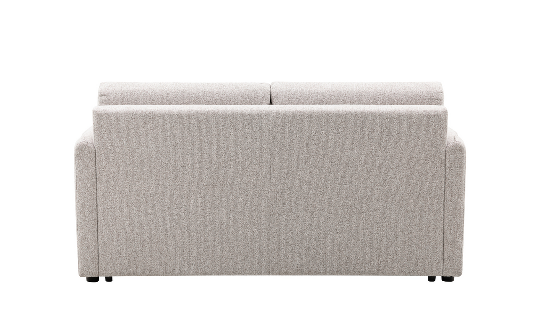 Jennifer Smart Gray Queen Sleeper Sofa With Memory Foam Mattress