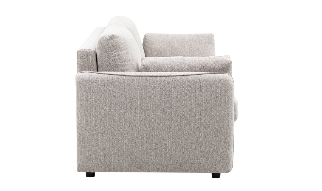 Jennifer Smart Gray Queen Sleeper Sofa With Memory Foam Mattress
