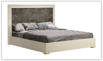 Sonia Premium 6-Drawer White Wooden Dresser with Metal Handle