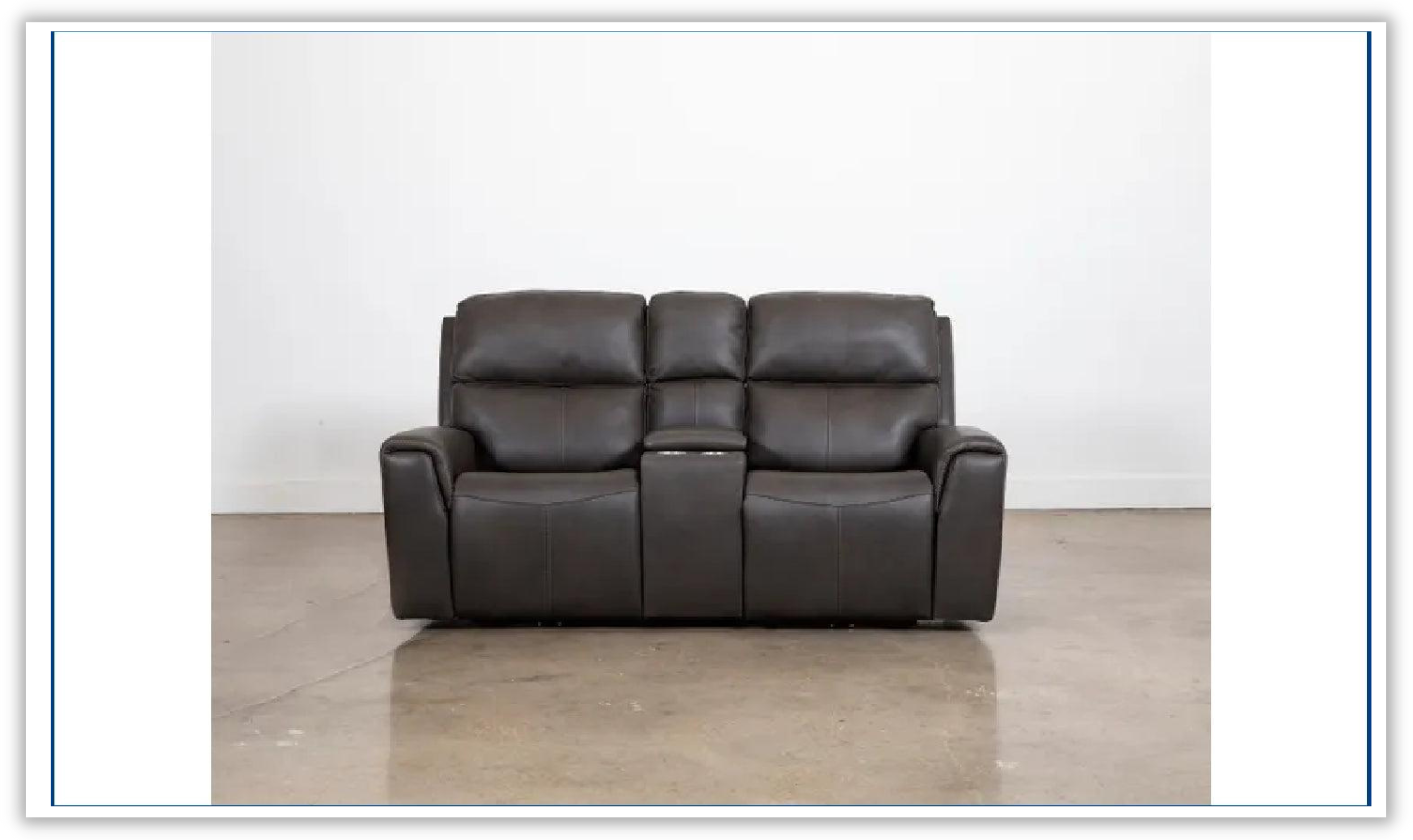 Flexsteel Jarvis Power Reclining Loveseat 2-Seater