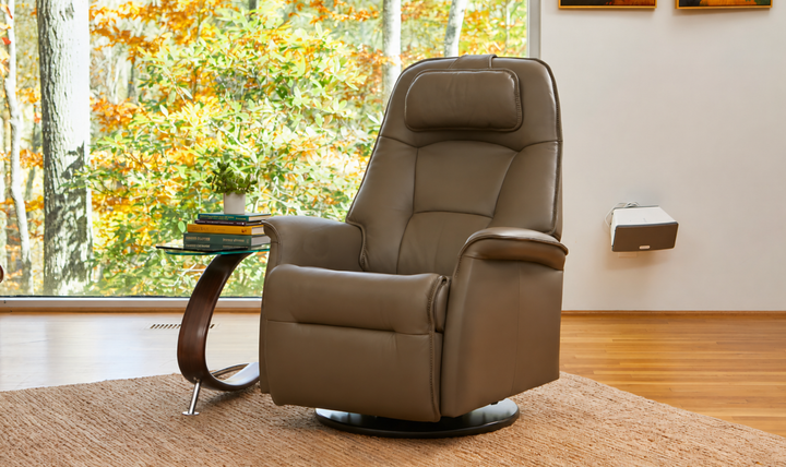 Stockholm Power Recliner Chair With Swing Back (Small/Large)