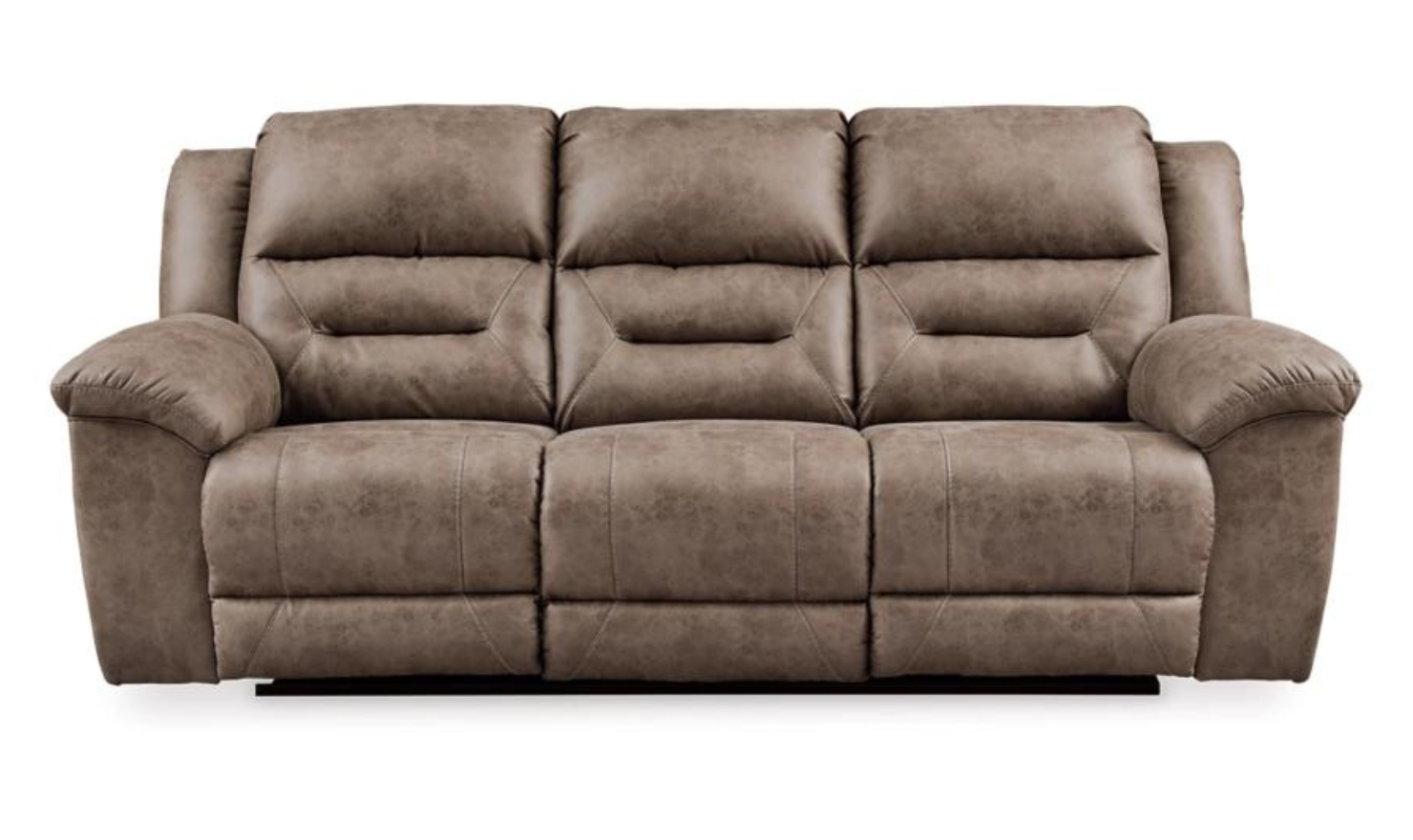 Modern Heritage Stoneland Power Reclining Leather Sofa