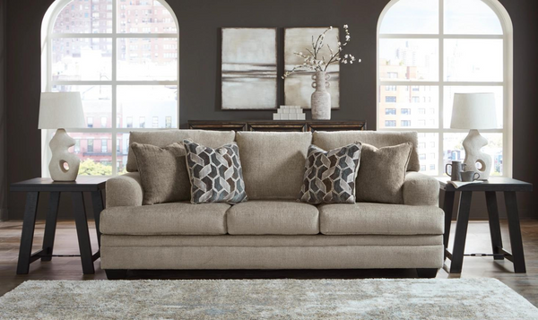Modern Heritage Stonemeade 3 Seater Fabric Sofa With Pillow Include