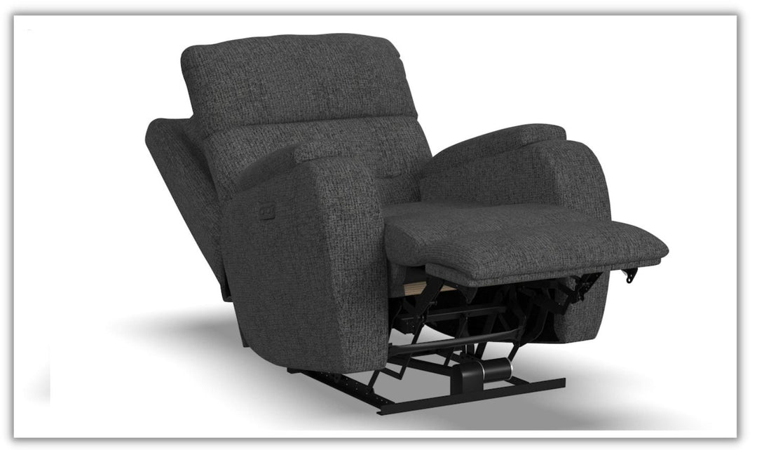 Strait Power Reclining Living Room Set with Power Headrests