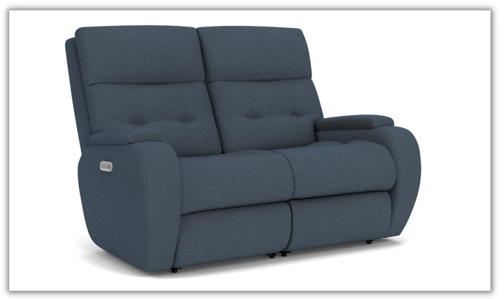 Strait Power Reclining Living Room Set with Power Headrests