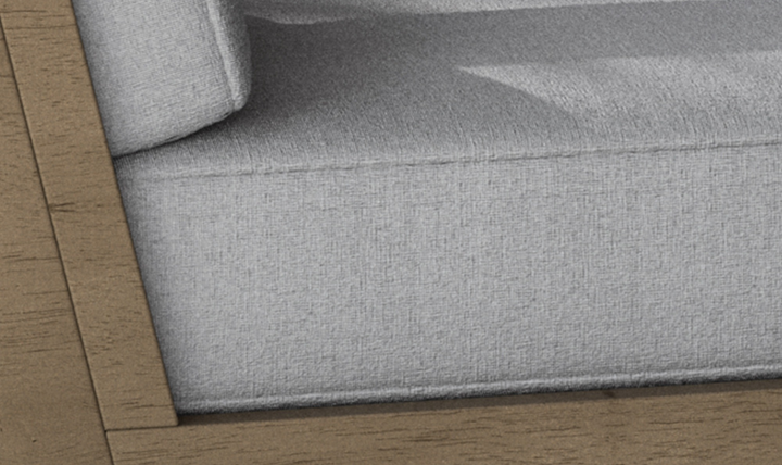 Sustain Outdoor Gray Wooden Lounge Armchair by Homestyles