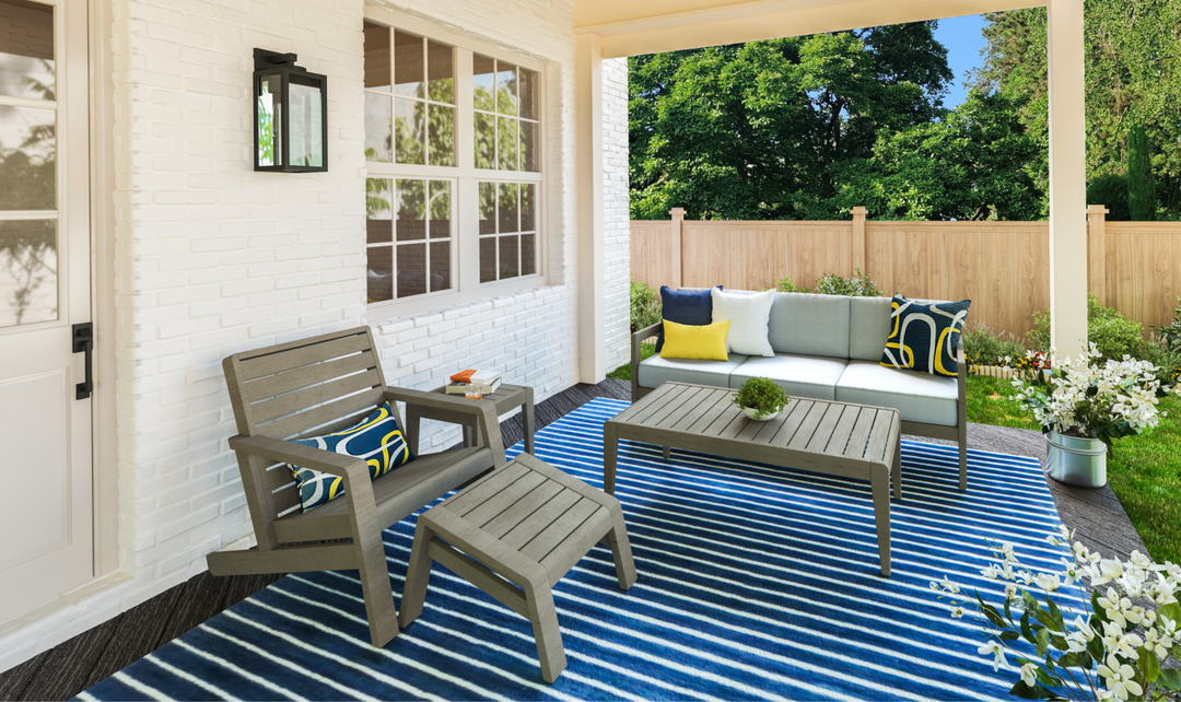 Sustain Outdoor Lounge Wooden Chair