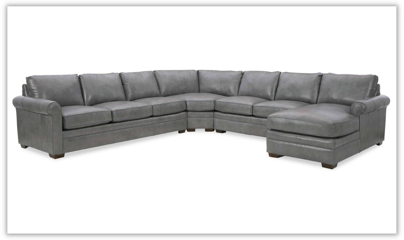 Sydney 3 Piece Leather Power Sectional