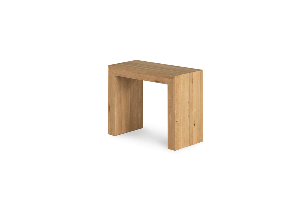 Transformer Table Host Extendable Transformer Rectangular Dining Set In Solid wood