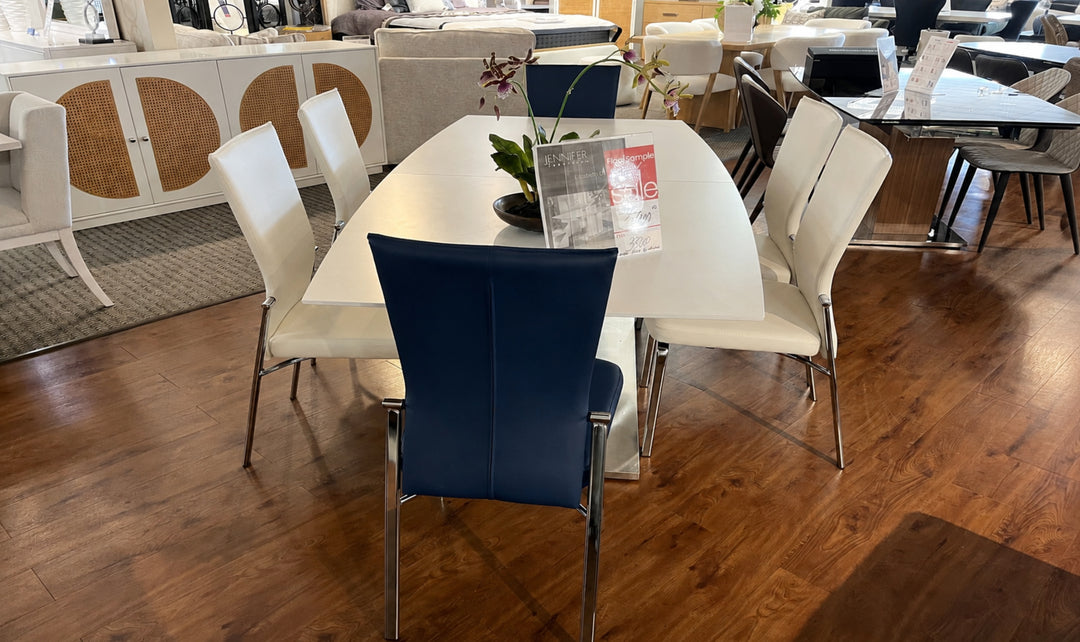 Table and six chair 7 Pieces-Jennifer Furniture
