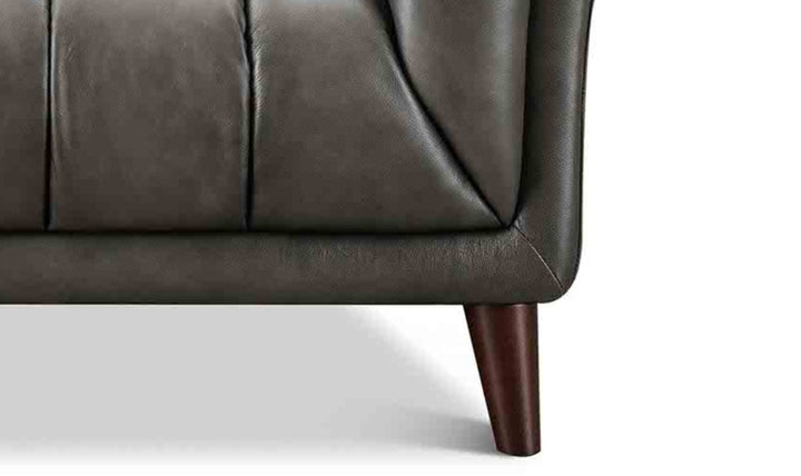 Targa Leather Sofa Collection Chair-JennierFurniture