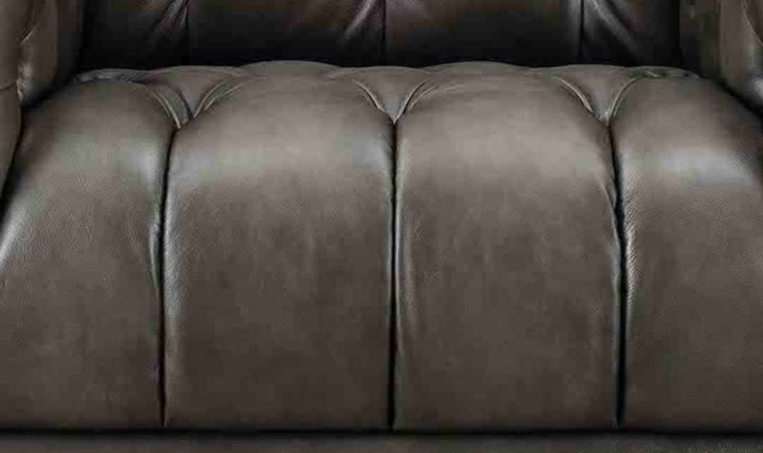 Targa Leather Sofa Collection Chair-JennierFurniture