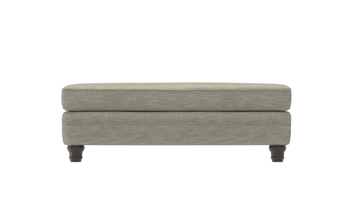 Bernhardt Tarleton Fabric Rectangular Ottoman