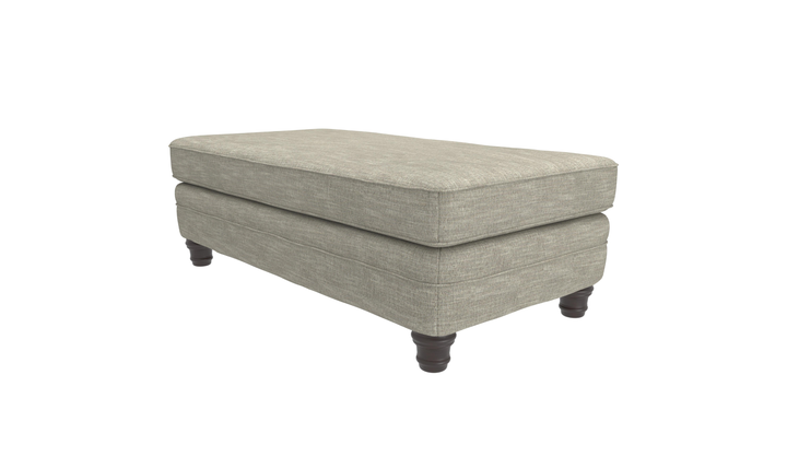 Bernhardt Tarleton Fabric Rectangular Ottoman