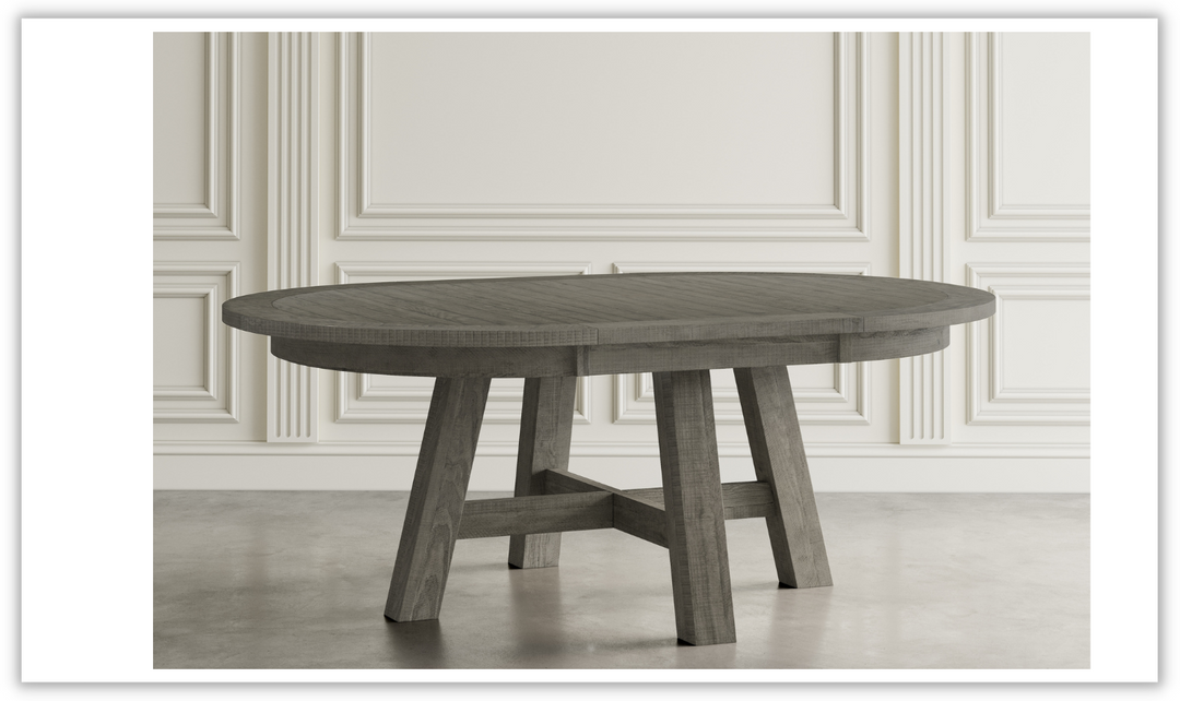 PrimeWood Round Extandable Dining Table