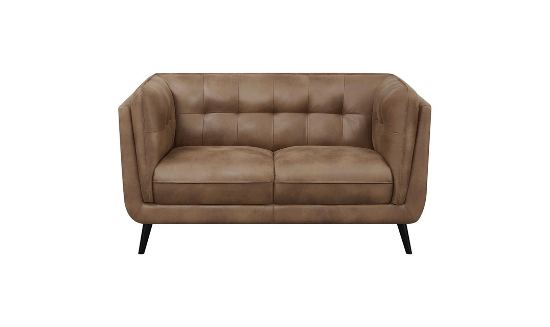 Thatcher Loveseat with Tufted Back