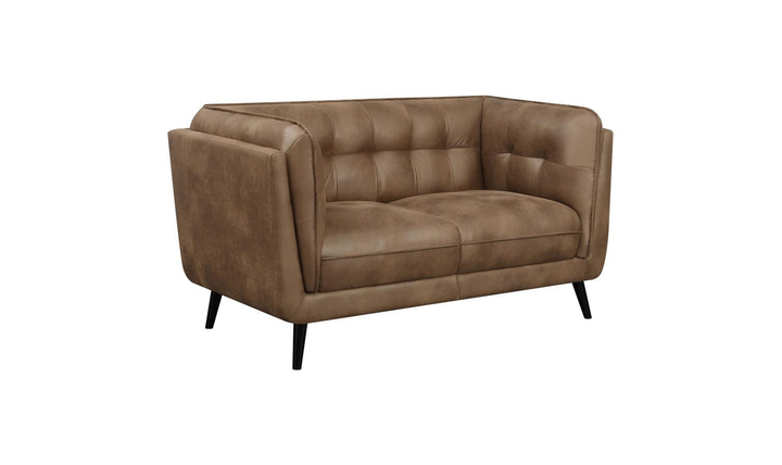 Thatcher Loveseat with Tufted Back