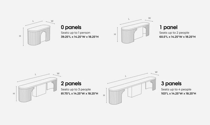 The Practical Extendable Transformer Dining Table Set (Table + Bench)