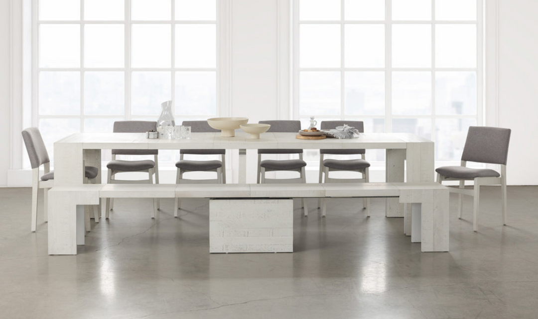 The Host Transformer Extendable Dining Set In Solid wood-jennifer furniture