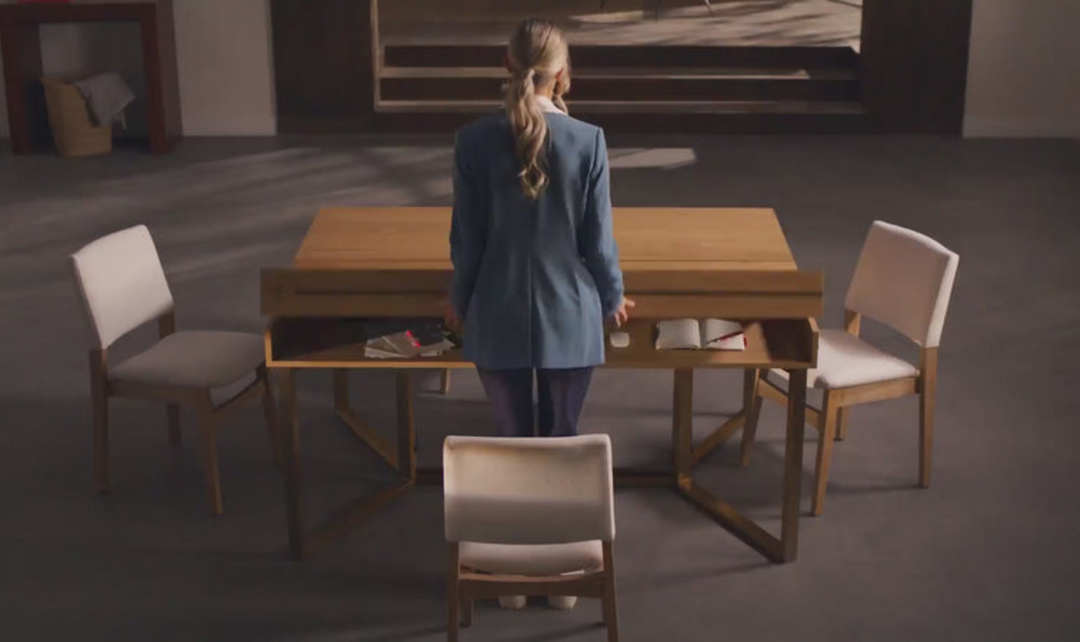 The Savouring Transformer Table to Desk with Adjustable height mechanism