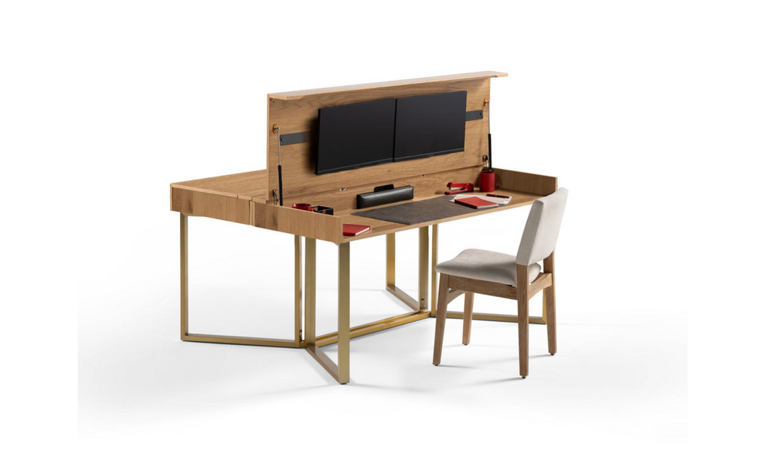 The Savouring Transformer Table to Desk with Adjustable height mechanism