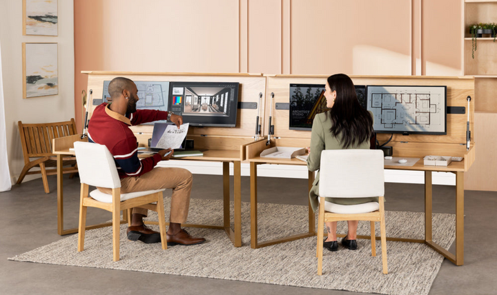 The Savouring Transformer Table to Desk with Adjustable height mechanism-jennifer furniture