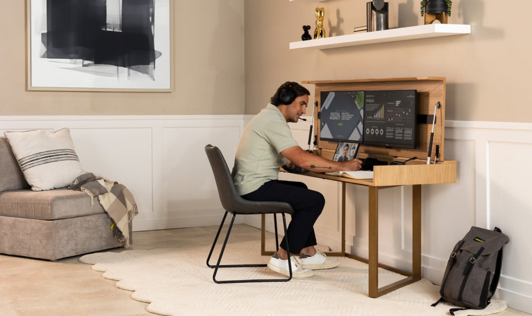 The Savouring Transformer Table to Desk with Adjustable height mechanism-jennifer furniture