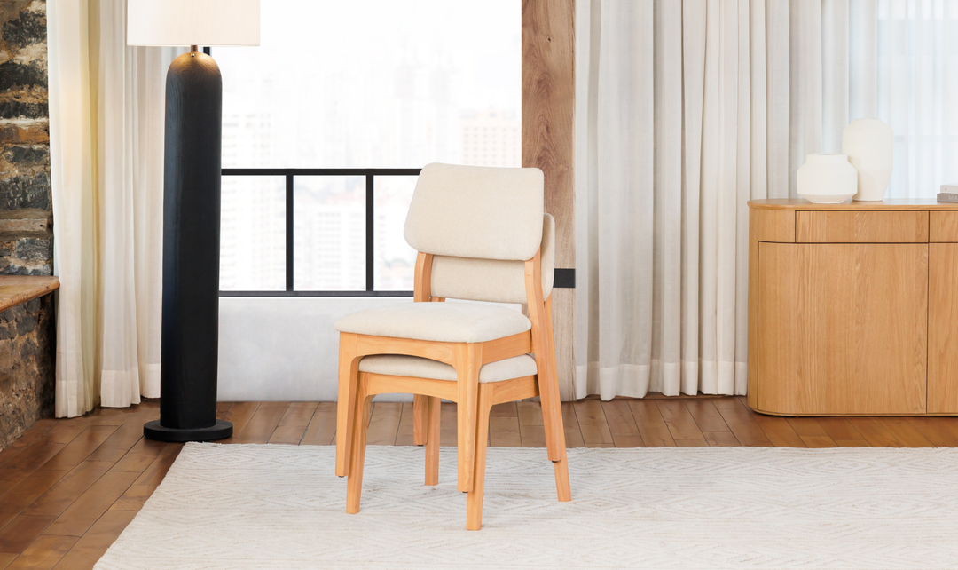 Transformer Eclipse/Nova Chair in Scandinavian Oak - Jennifer Furniture