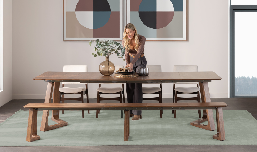 Transformer Nova Extendable Dining Bench-Jennifer Furniture