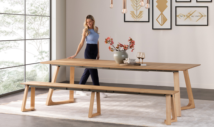 Transformer Nova Extendable Wooden Dining Table