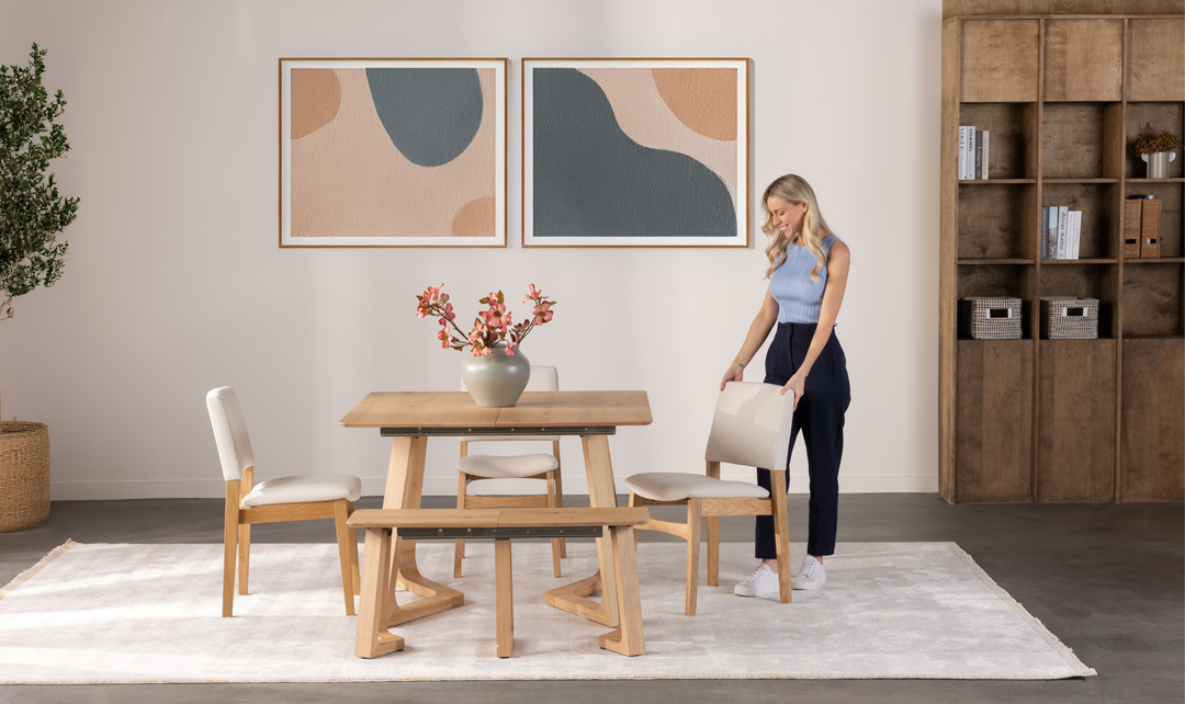 Transformer Nova Extendable Wooden Dining Table