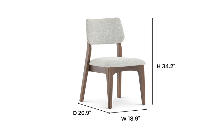 Transformer Eclipse Stackable Cloud Fabric Dining Chair - Jennifer Furniture