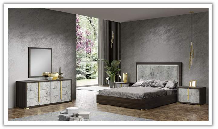 Travertine Premium Bedroom Set