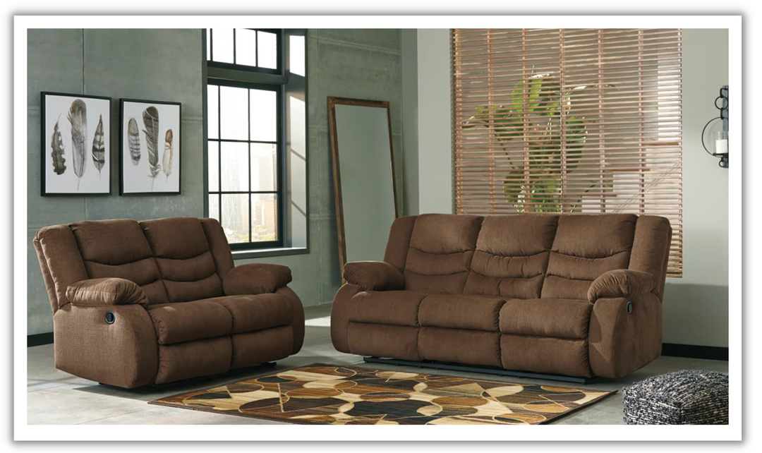 Tulen Dual-sided Recliner Living Room Set