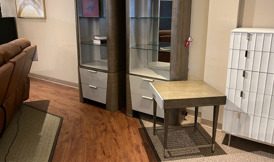 Twobookcaseswithendtable-JenniferFurniture