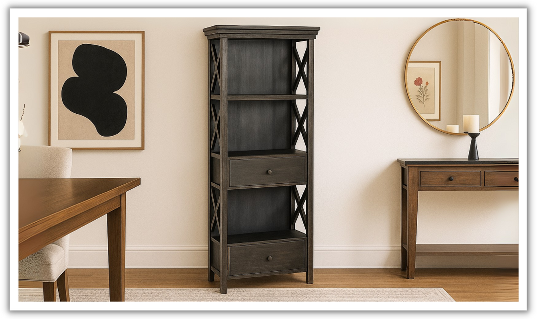 Tyler Creek Display Cabinet-Jennifer Furniture