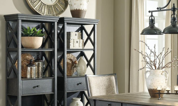 Tyler Creek Display Cabinet-Jennifer Furniture