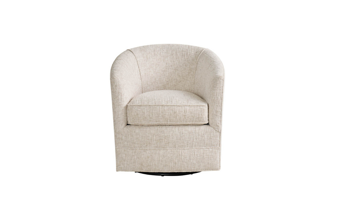 Universal Burke Swivel Chair in Beige-jennifer furniture