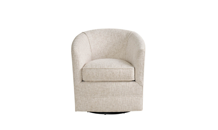 Universal Burke Swivel Chair in Beige-jennifer furniture