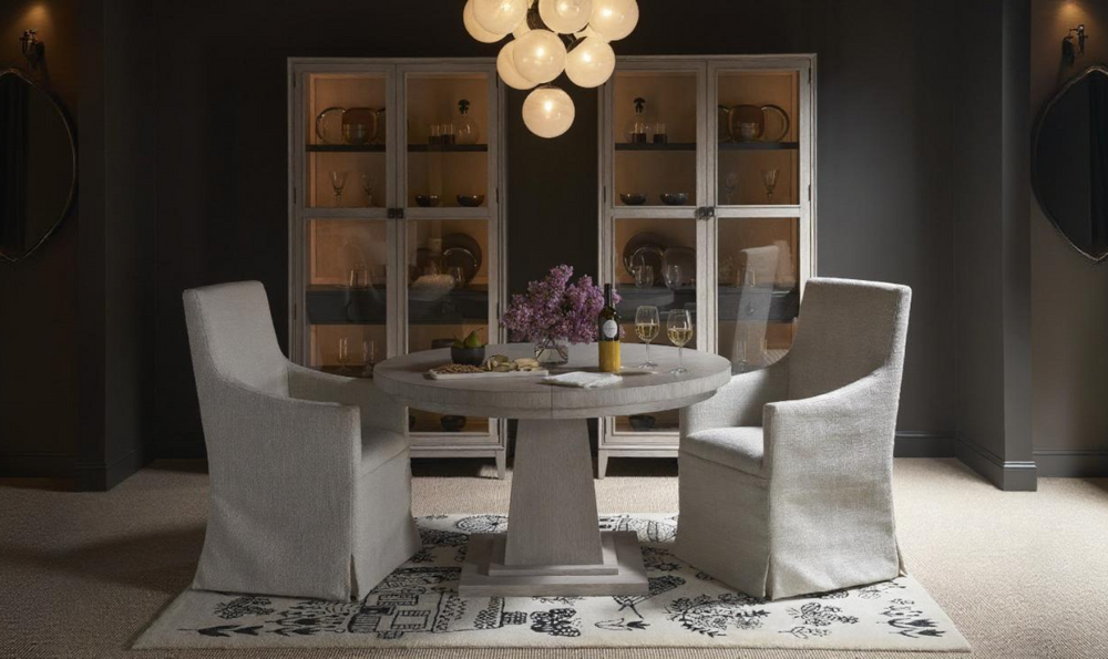 Universal Canseco Display Cabinet in Rolling Fog-jennifer furniture
