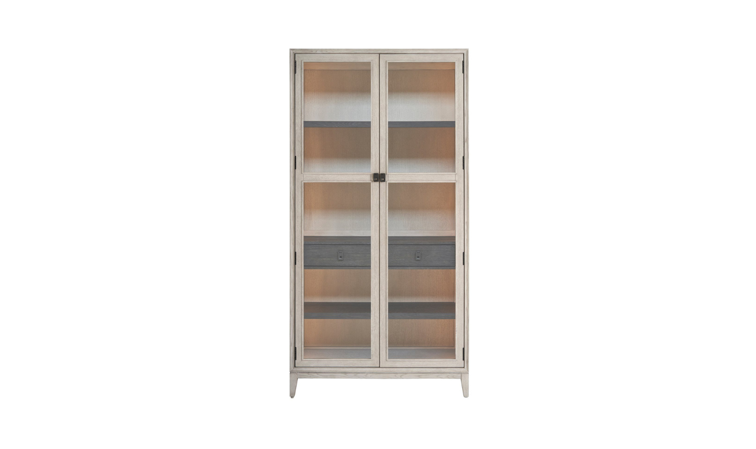 Universal Canseco Display Cabinet in Rolling Fog-jennifer furniture